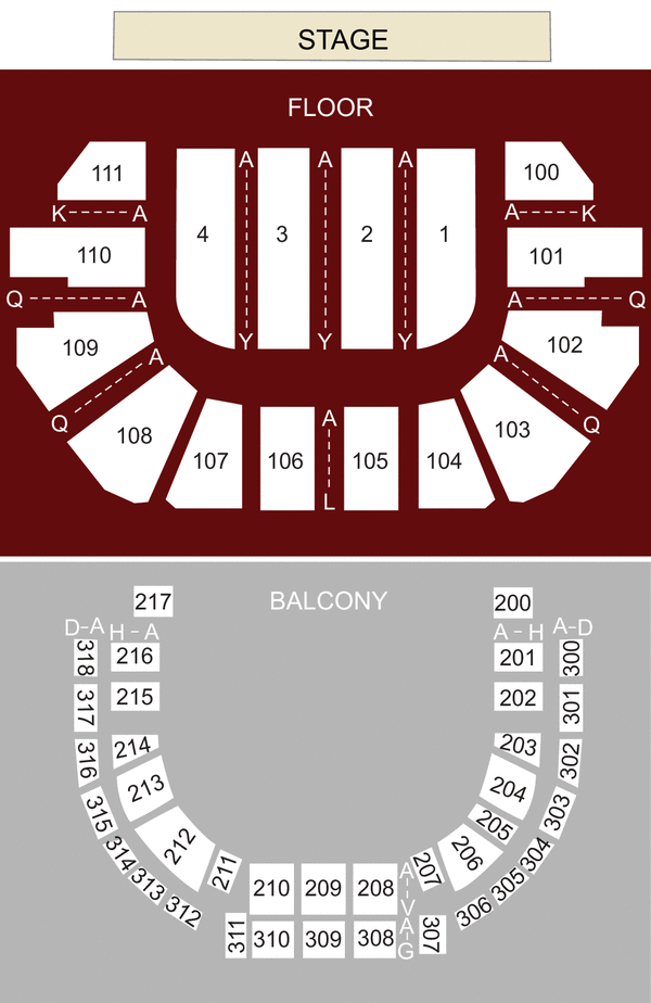 Municipal Auditorium Seating Chart