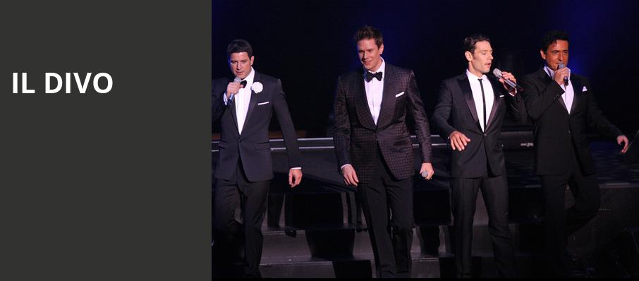 Il Divo, HEB Performance Hall At Tobin Center for the Performing Arts, San Antonio