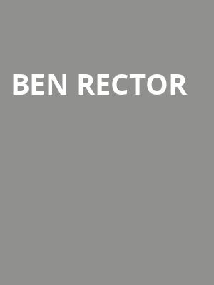 Ben Rector, Majestic Theatre, San Antonio