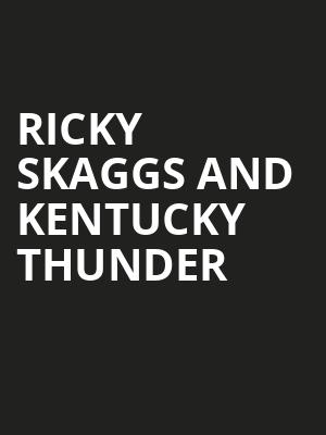 Ricky Skaggs and Kentucky Thunder, Stable Hall, San Antonio