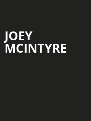 Joey McIntyre, Carlos Alvarez Studio Theater, San Antonio