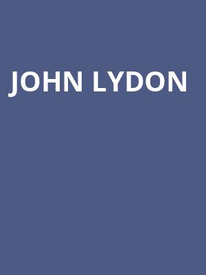John Lydon, Charline McCombs Empire Theatre, San Antonio