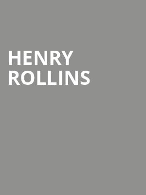 Henry Rollins, Carlos Alvarez Studio Theater, San Antonio