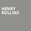 Henry Rollins, Carlos Alvarez Studio Theater, San Antonio